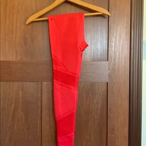 NWOT Fabletics leggings Red